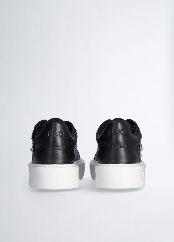 Sneakers with jewel logo black Liu Jo - large image number 7 Sneakers with jewel logo black Liu Jo - large image number 7