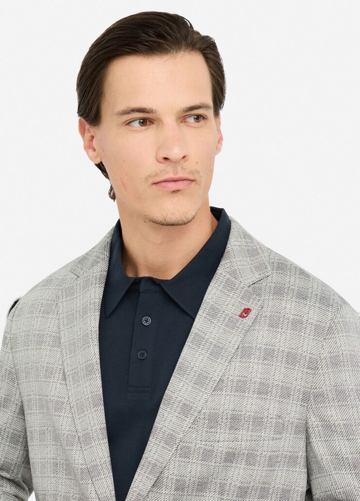 Chequered jersey blazer check Liu Jo - large image number 2 Chequered jersey blazer check Liu Jo - large image number 2