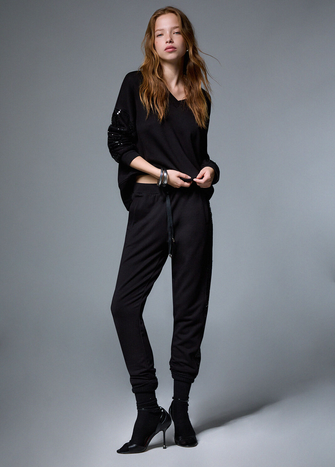 Sweatpants black Liu Jo - large image number 2