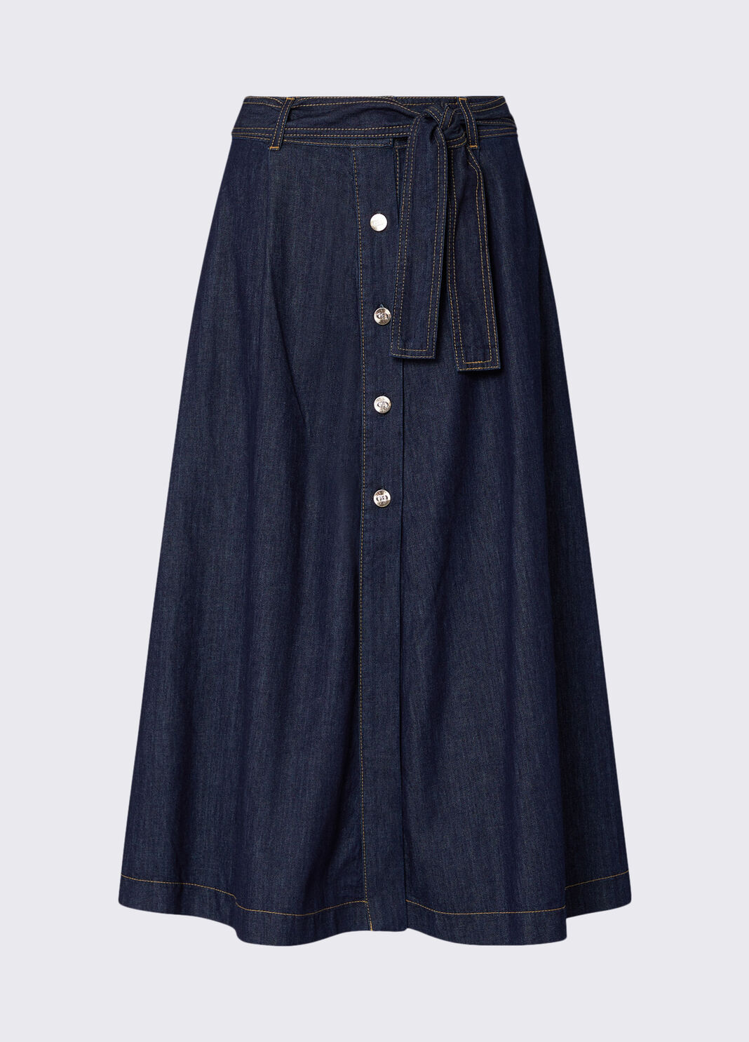 Long Denim Skirt Normal wash Liu Jo - large image number 6