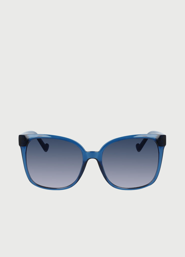 Sunglasses with logo Blue Liu Jo - large image number 0