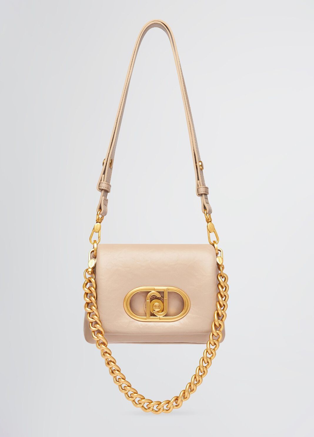 Sac petit format LaPuffy  sable fonc&eacute; Liu Jo - large image number 0