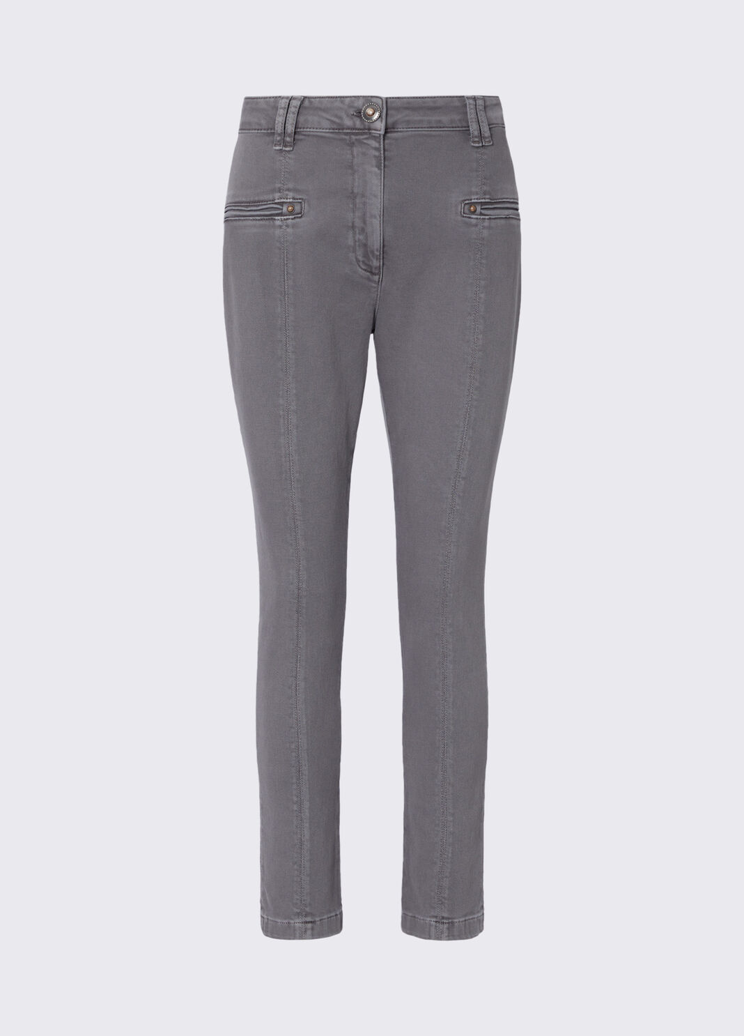 Slim-fit trousers grey Liu Jo - large image number 6