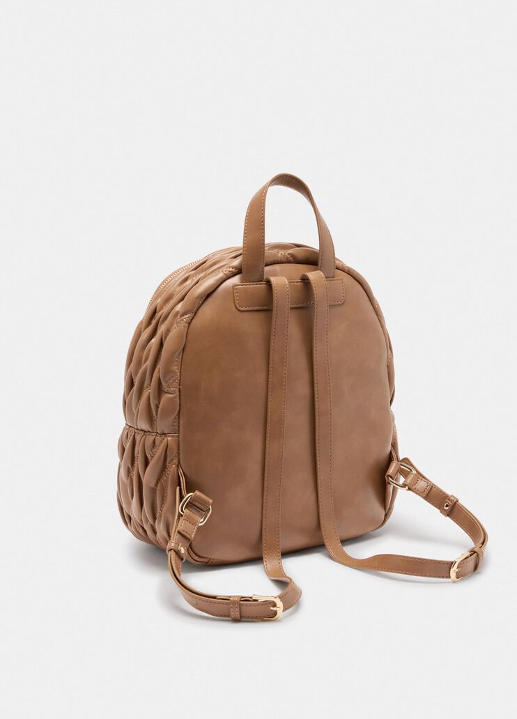 Sac à dos matelassé  marron Liu Jo - large image number 3