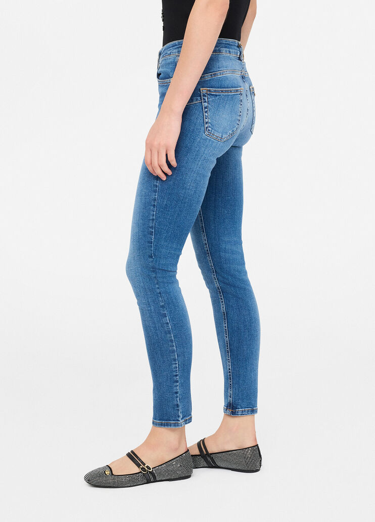 High-rise skinny jeans light denim Liu Jo - large image number 2 High-rise skinny jeans light denim Liu Jo - large image number 2