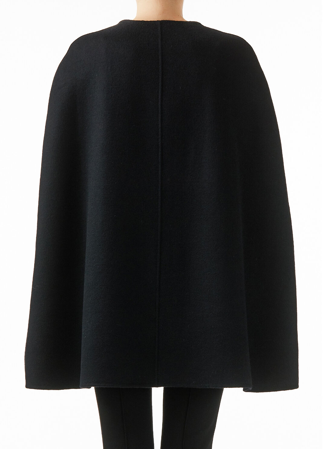 Шерстяной кейп Чёрный Liu Jo - large image number 1