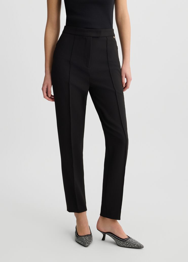 Black cigarette trousers black Liu Jo - large image number 0 Black cigarette trousers black Liu Jo - large image number 0