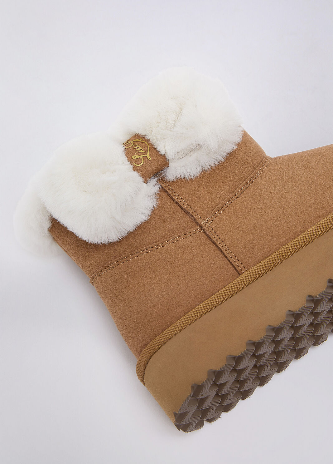 Warm ankle boots cognac Liu Jo - large image number 5