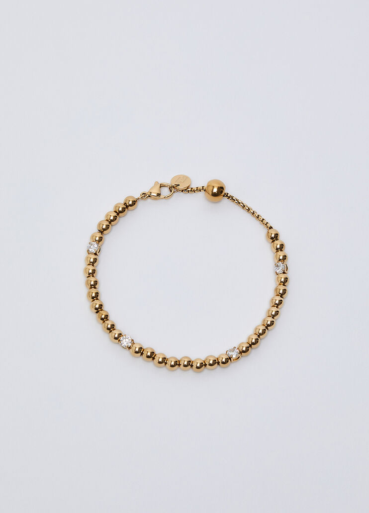 Armband mit kugelf&ouml;rmigen Elementen gold Liu Jo - medium