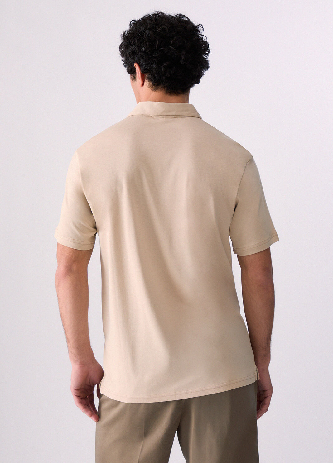 Polo de corte recto beige Liu Jo - large image number 1