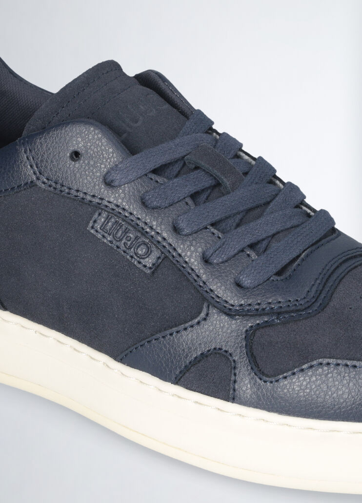 Men's suede sneakers blue Liu Jo - large image number 6 Men's suede sneakers blue Liu Jo - large image number 6