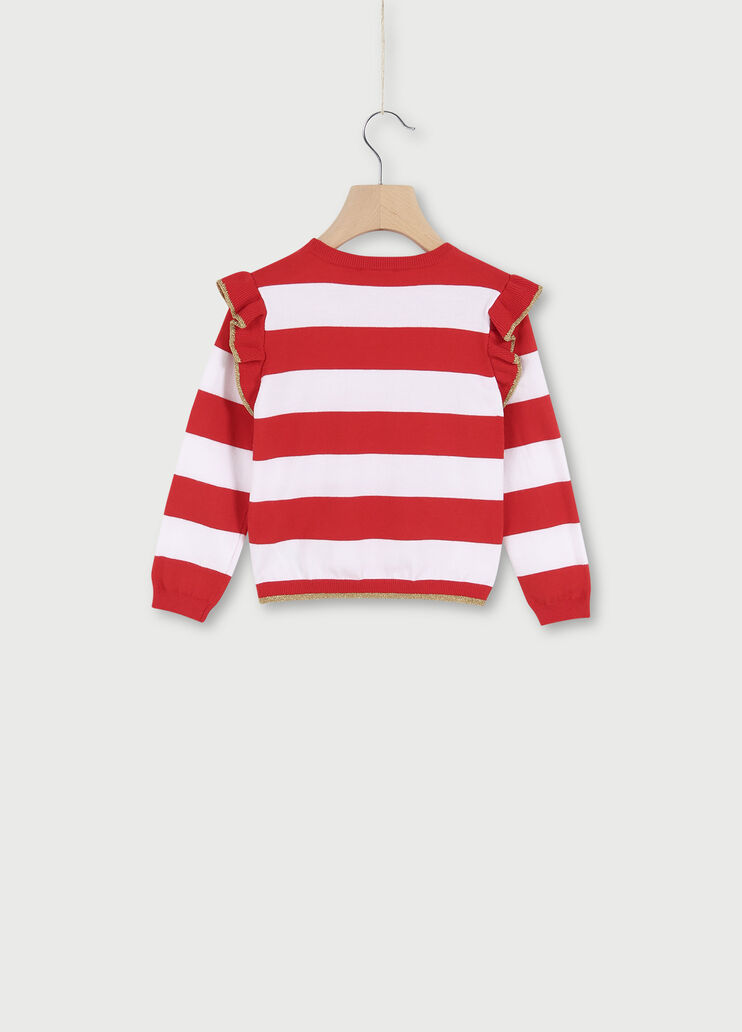 Maglia a righe Liu Jo Better rosso/bianco/oro Liu Jo - large image number 1