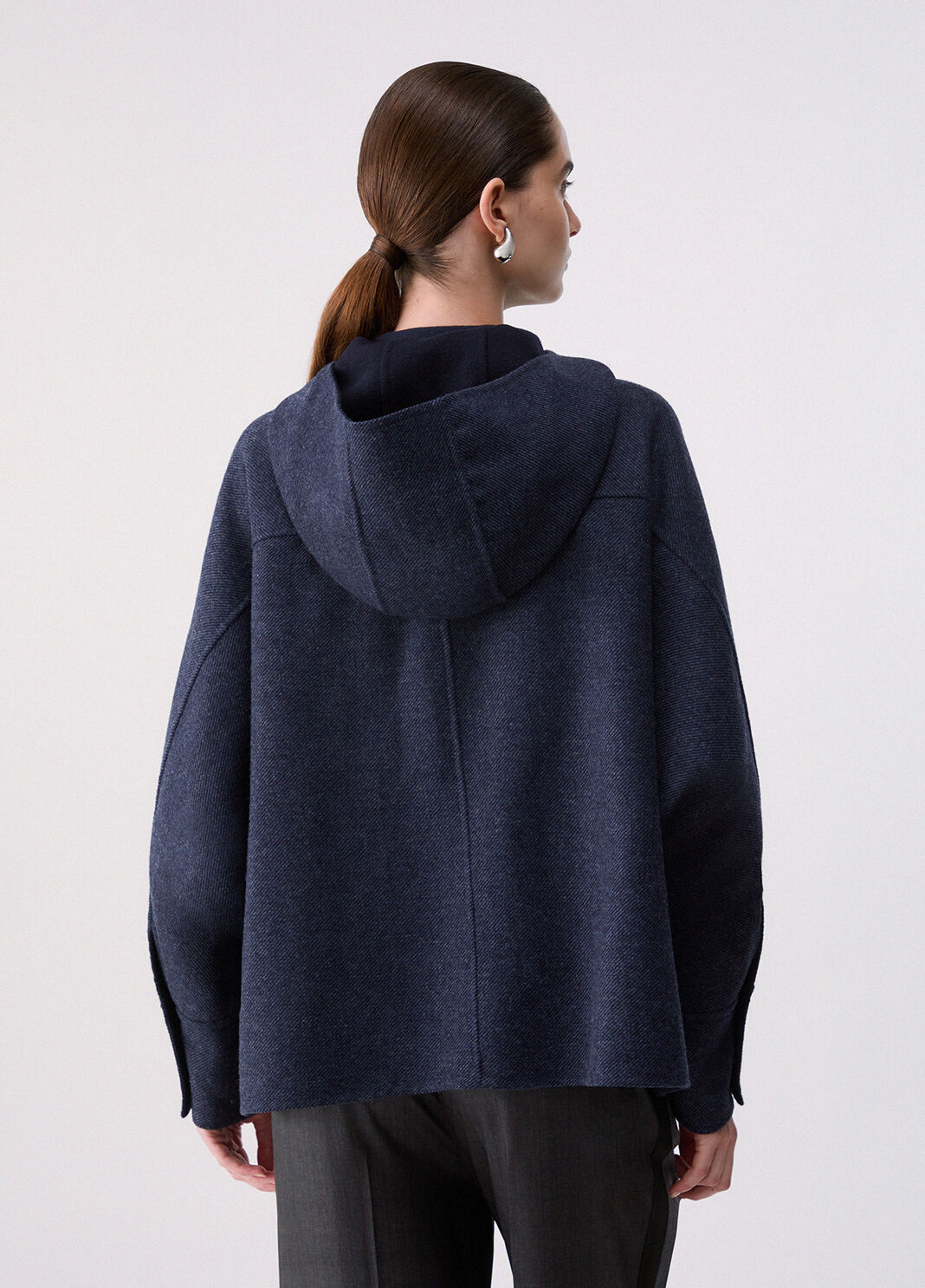 Coat in a wool blend blue Liu Jo - large image number 1