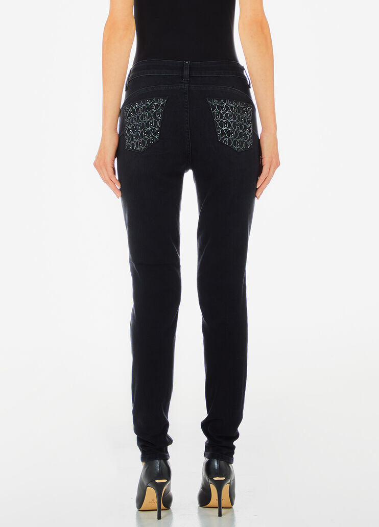 Bottom Up skinny jeans black denim Liu Jo - large image number 1 Bottom Up skinny jeans black denim Liu Jo - large image number 1