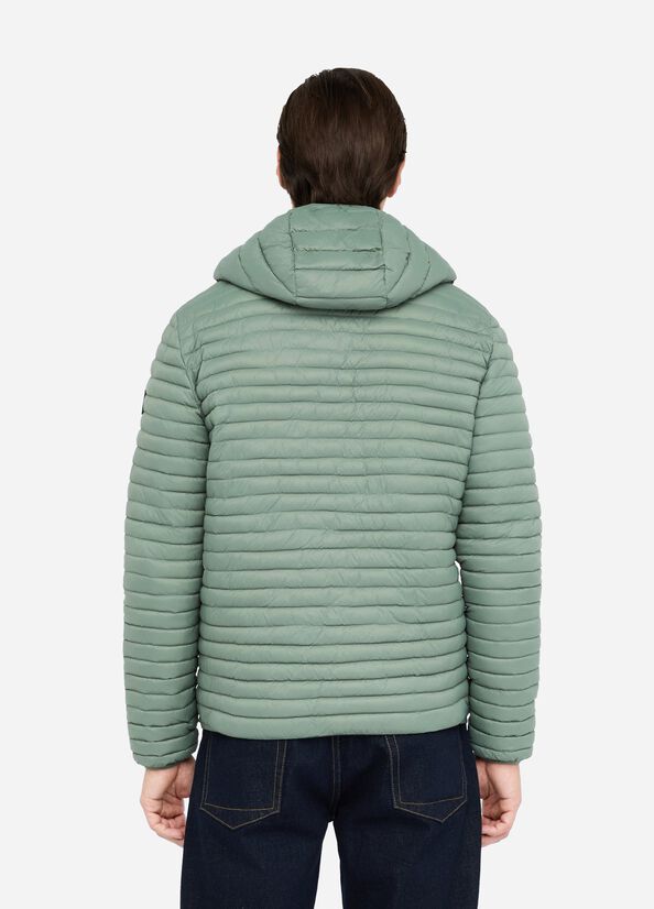Quilted nylon jacket khaki green Liu Jo - large image number 1