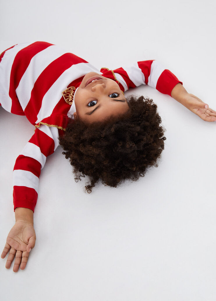 Maglia a righe Liu Jo Better rosso/bianco/oro Liu Jo - large image number 3