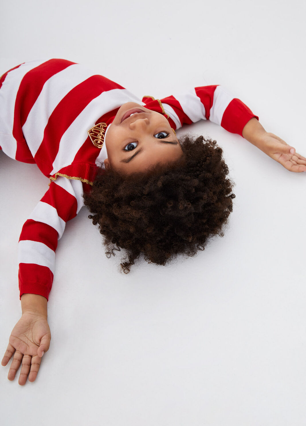 Maglia a righe Liu Jo Better rosso/bianco/oro Liu Jo - large image number 3