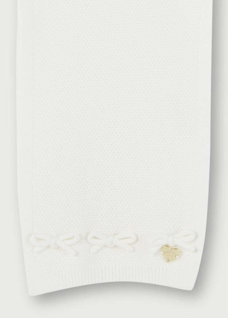 Infant scarf with bows White Liu Jo - large image number 1