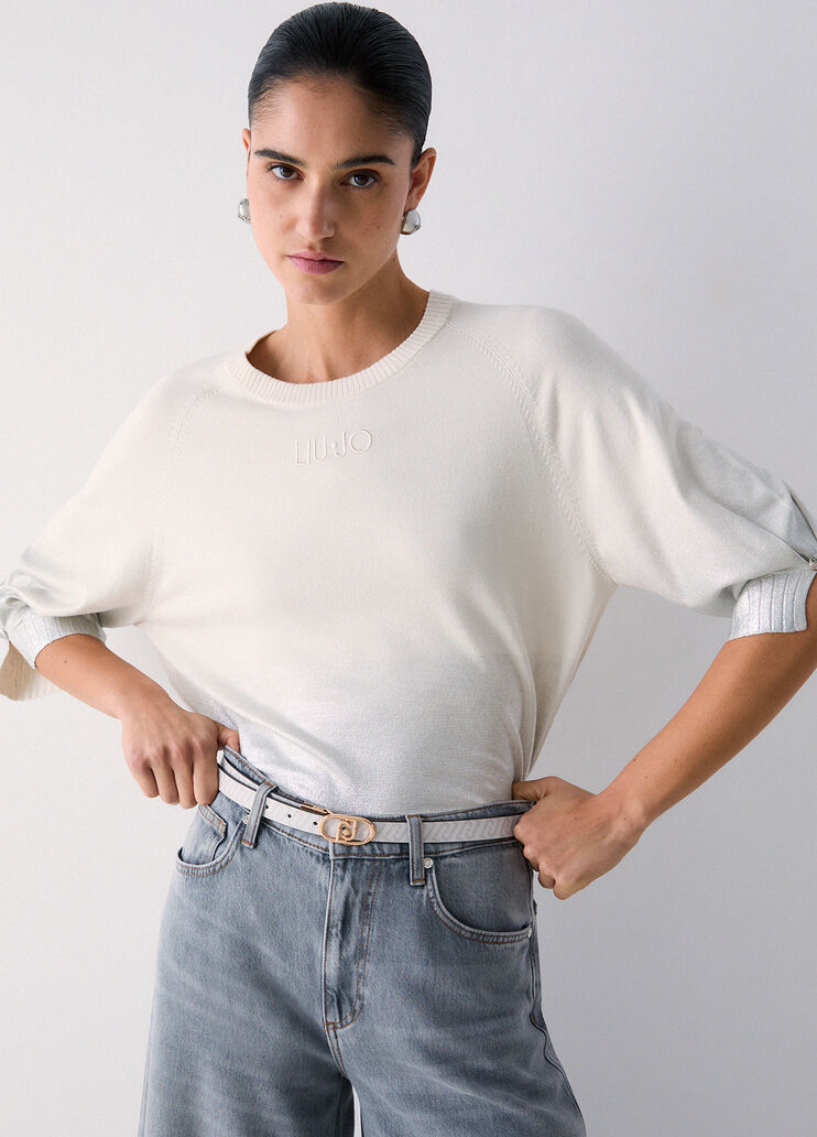 Cintura reversibile Liu Jo Better bianco Liu Jo - medium