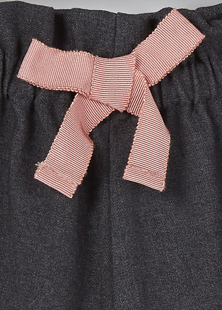 Trousers with bow Grey Liu Jo - large image number 2