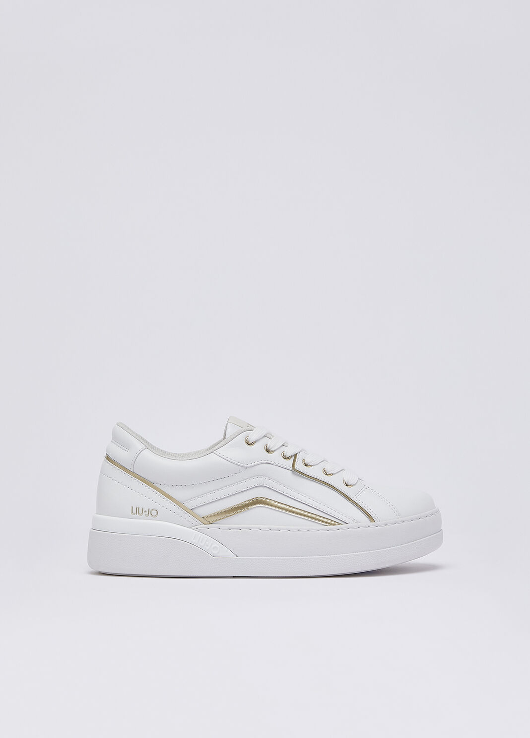 Leather sneakers white Liu Jo - large image number 0