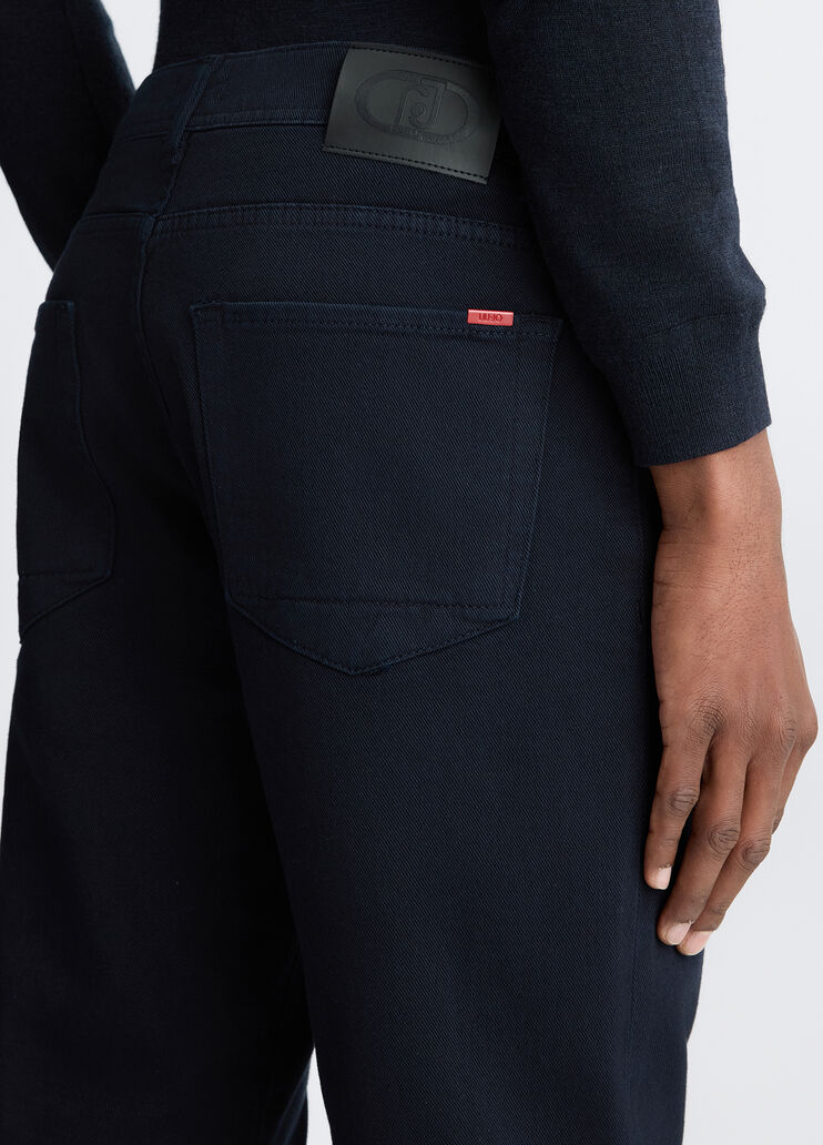 Blue men’s trousers dark blue Liu Jo - large image number 2 Blue men’s trousers dark blue Liu Jo - large image number 2