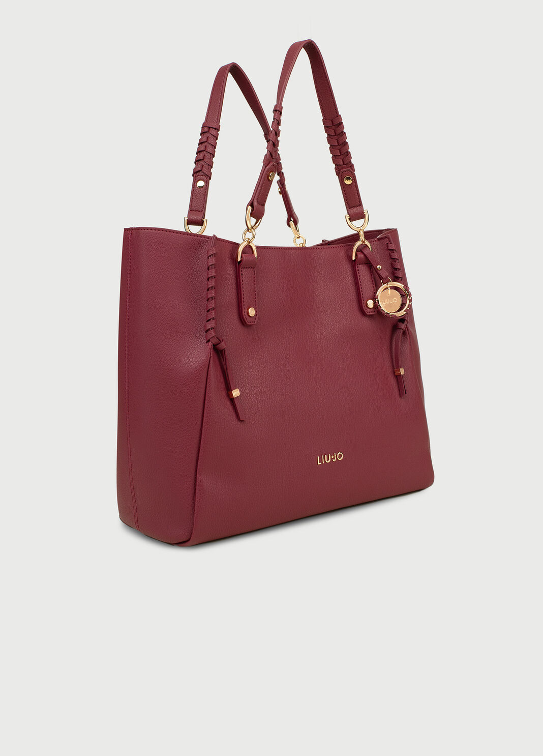 Shopping bag with charm Raspberry Liu Jo - large image number 2