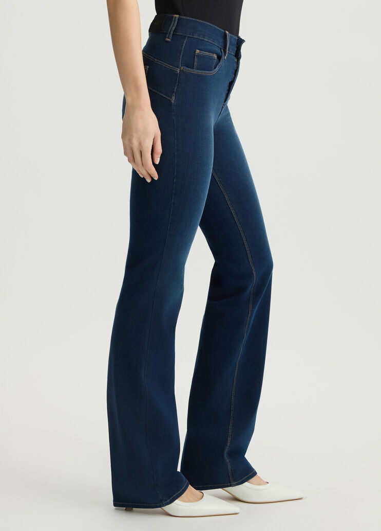 High-rise bootcut jeans blue denim Liu Jo - large image number 3 High-rise bootcut jeans blue denim Liu Jo - large image number 3