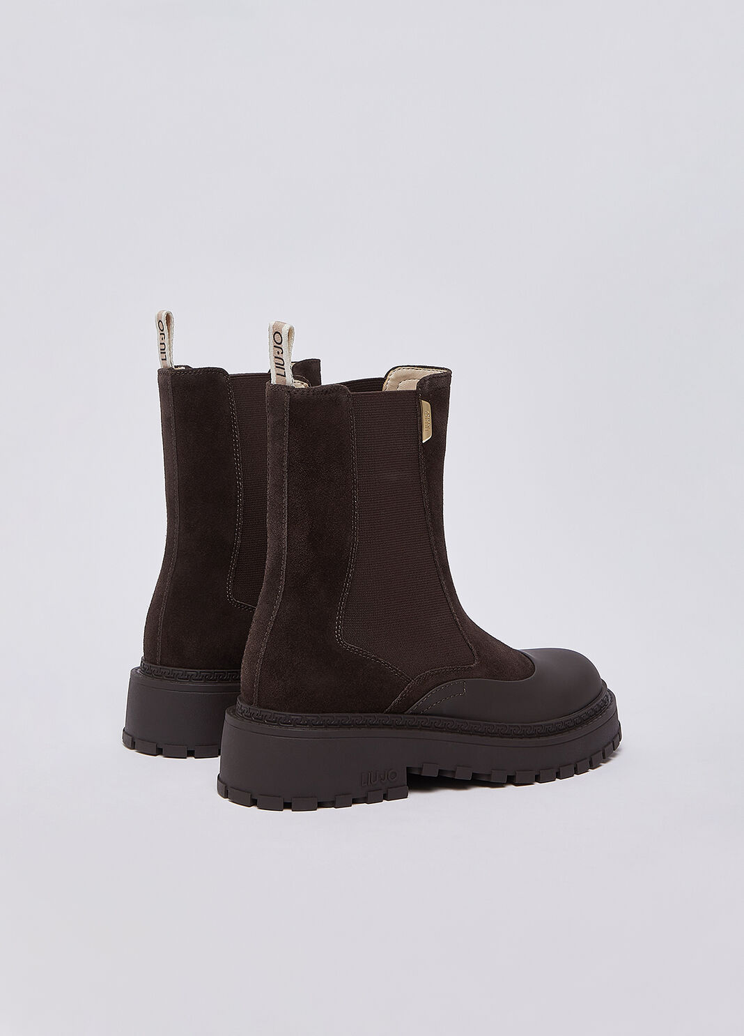 Stiefel beatles aus Veloursleder Mokka Liu Jo - large image number 2