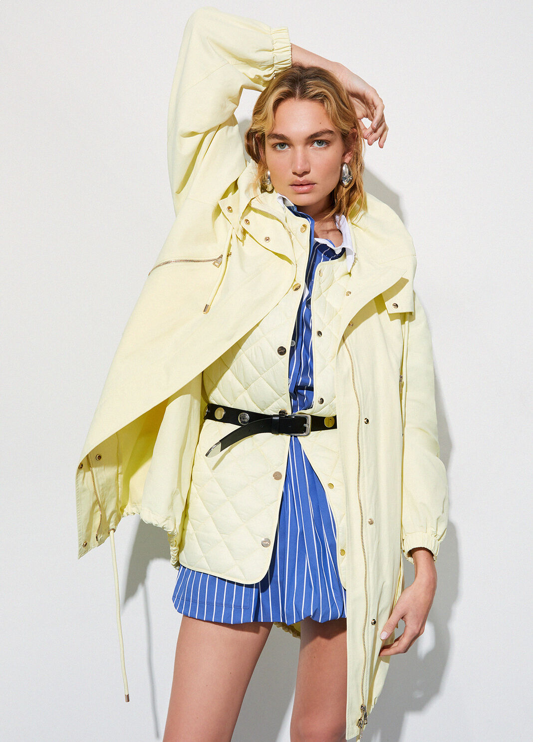 Parka con gilet giallo Liu Jo - large image number 2