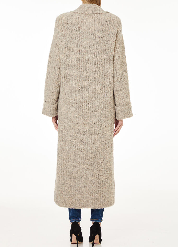 Wool knit coat white Liu Jo - medium Wool knit coat white Liu Jo - medium
