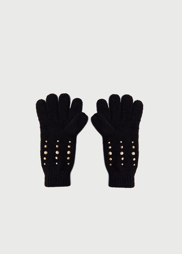 Handschuhe mit Applikationen Schwarz Liu Jo - large image number 1