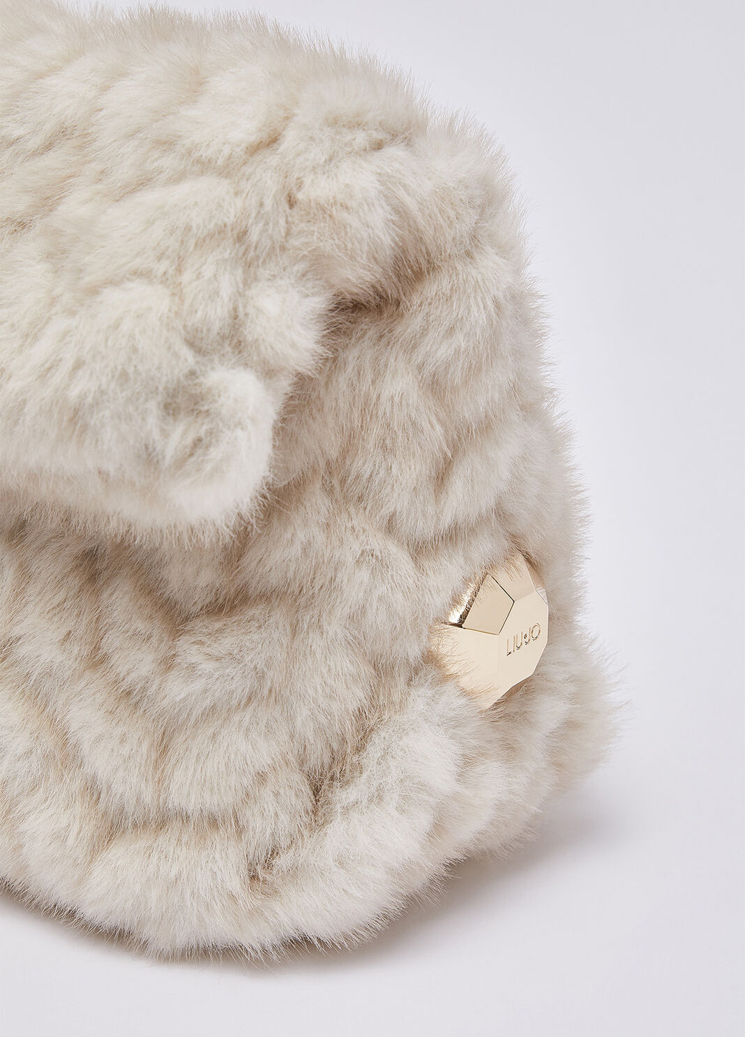 Riccy Bag in Faux Fur cream Liu Jo - large image number 4