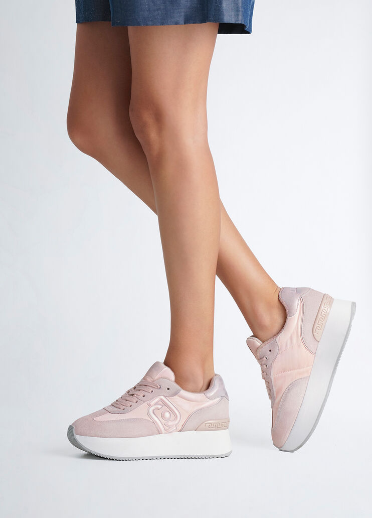 Faded platform sneakers pink Liu Jo - medium Faded platform sneakers pink Liu Jo - medium
