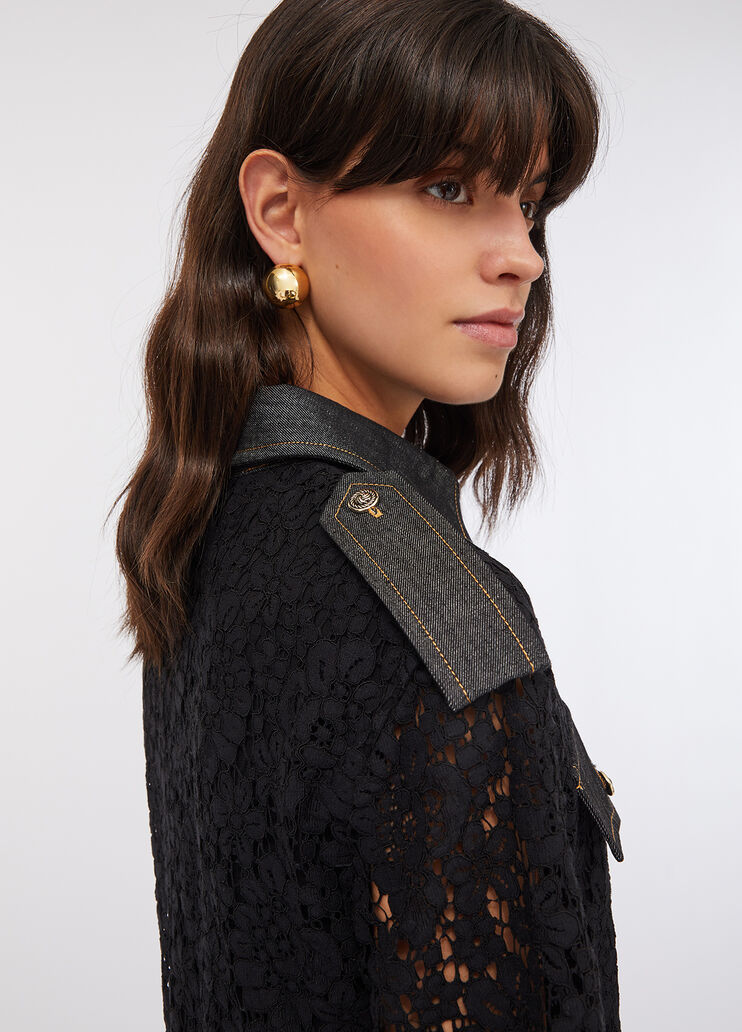 Кружевное платье черный Liu Jo - large image number 4