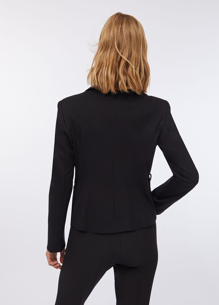Blazer mit Logo-Gürtel Schwarz Liu Jo - large image number 1 Blazer mit Logo-Gürtel Schwarz Liu Jo - large image number 1