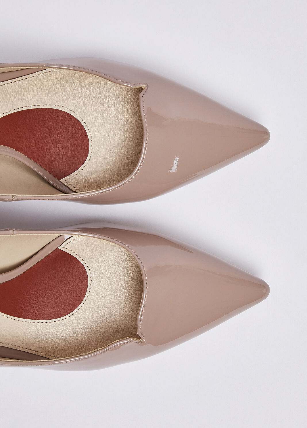 Pumps in patent leather with heel low nude Liu Jo - large image number 5
