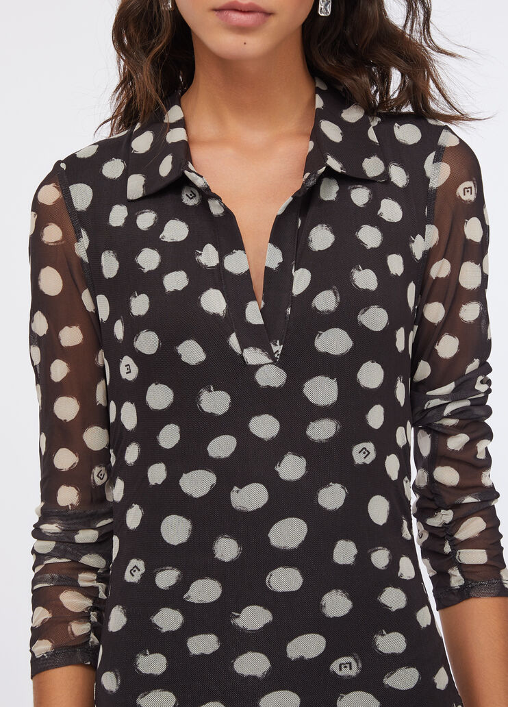 Kleid Liu Jo Better Schwarz getupft Liu Jo - medium