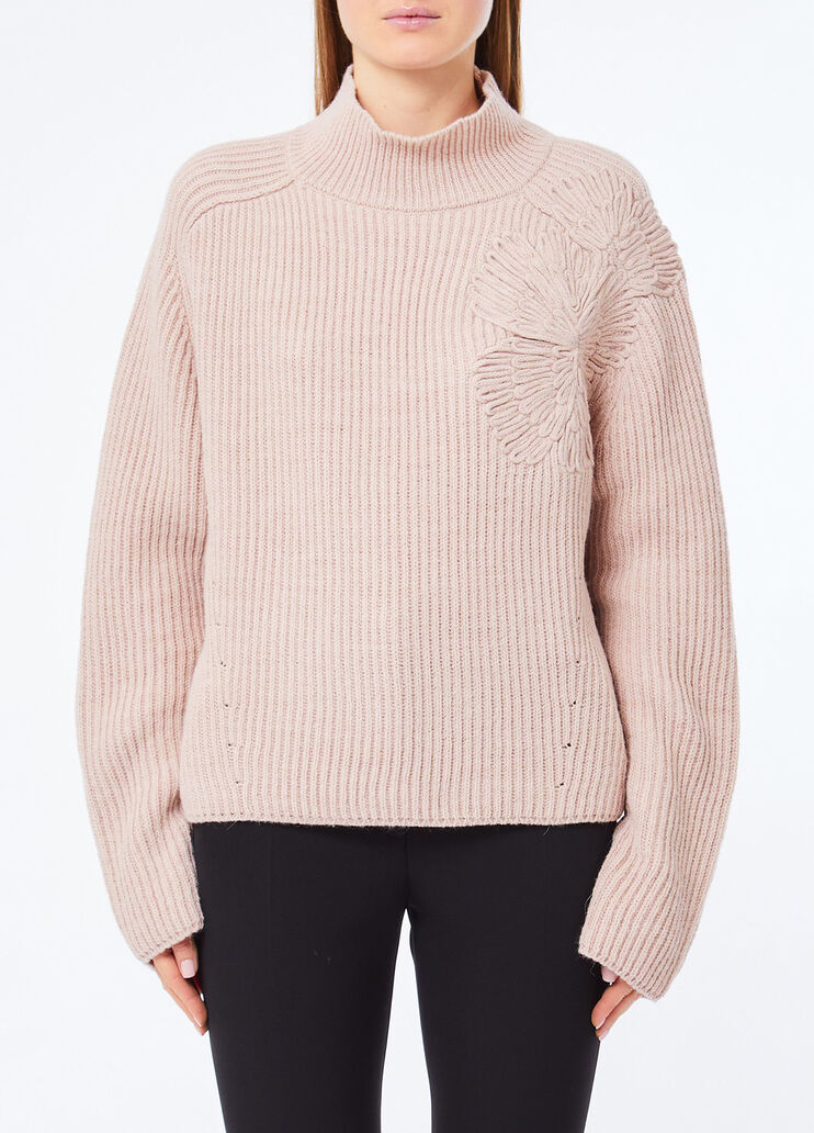 Jersey de lana  rosa polvos Liu Jo - medium