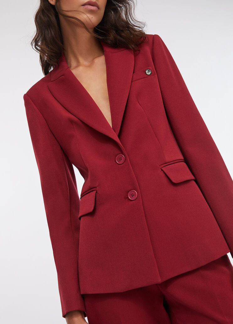 Blazer cintré rouge Liu Jo - medium Blazer cintré rouge Liu Jo - medium
