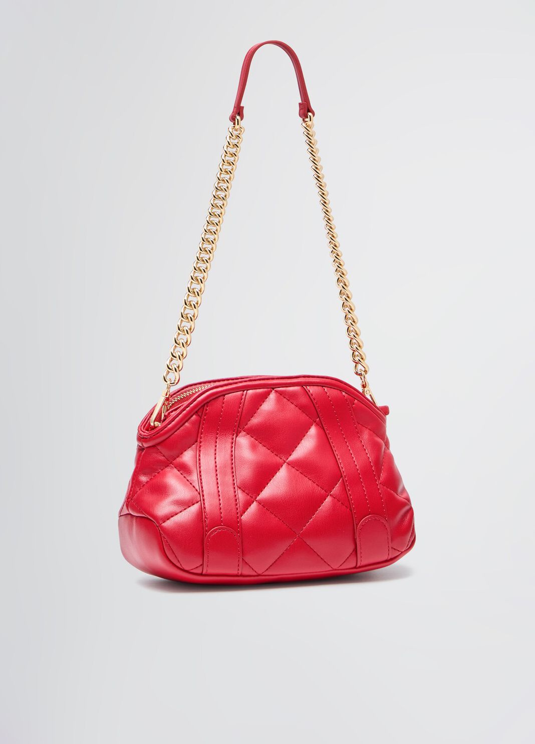 Pochette matelass&eacute;e rouge Liu Jo - large image number 3