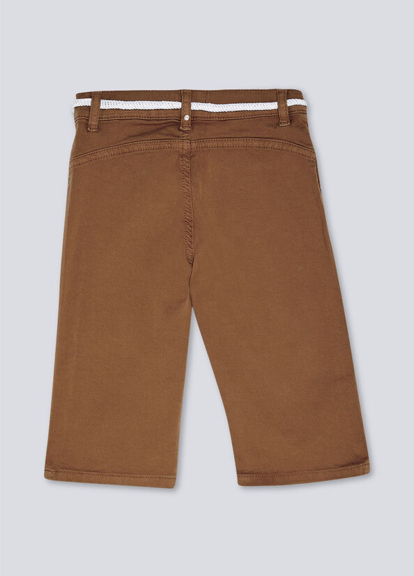 Pantalon avec ceinture caramel Liu Jo - large image number 1