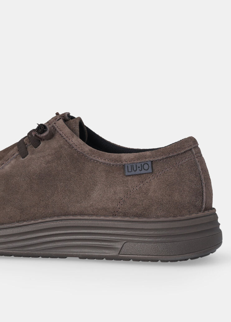 Suede lace-up loafers mocha Liu Jo - large image number 5 Suede lace-up loafers mocha Liu Jo - large image number 5