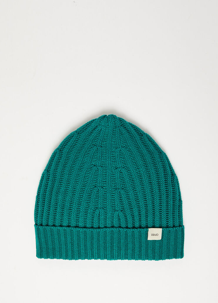 Woollen hat green Liu Jo - large image number 0 Woollen hat green Liu Jo - large image number 0