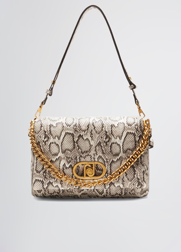 Large snakeskin LaPuffy bag python print Liu Jo - medium Large snakeskin LaPuffy bag python print Liu Jo - medium