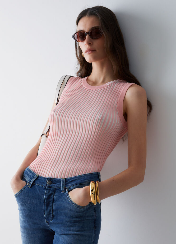 Knit top pink Liu Jo - medium