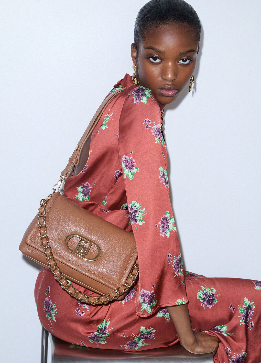 Medium LaPuffy bag beige Liu Jo - large image number 0
