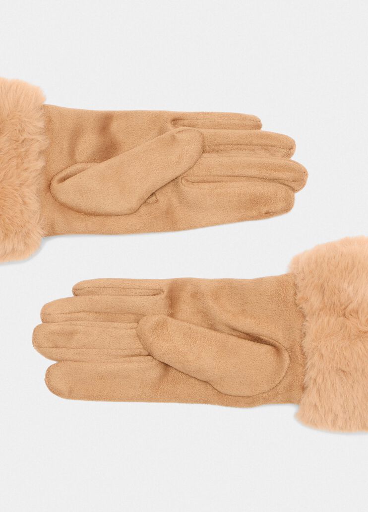 Animal-print gloves camel Liu Jo - large image number 2 Animal-print gloves camel Liu Jo - large image number 2