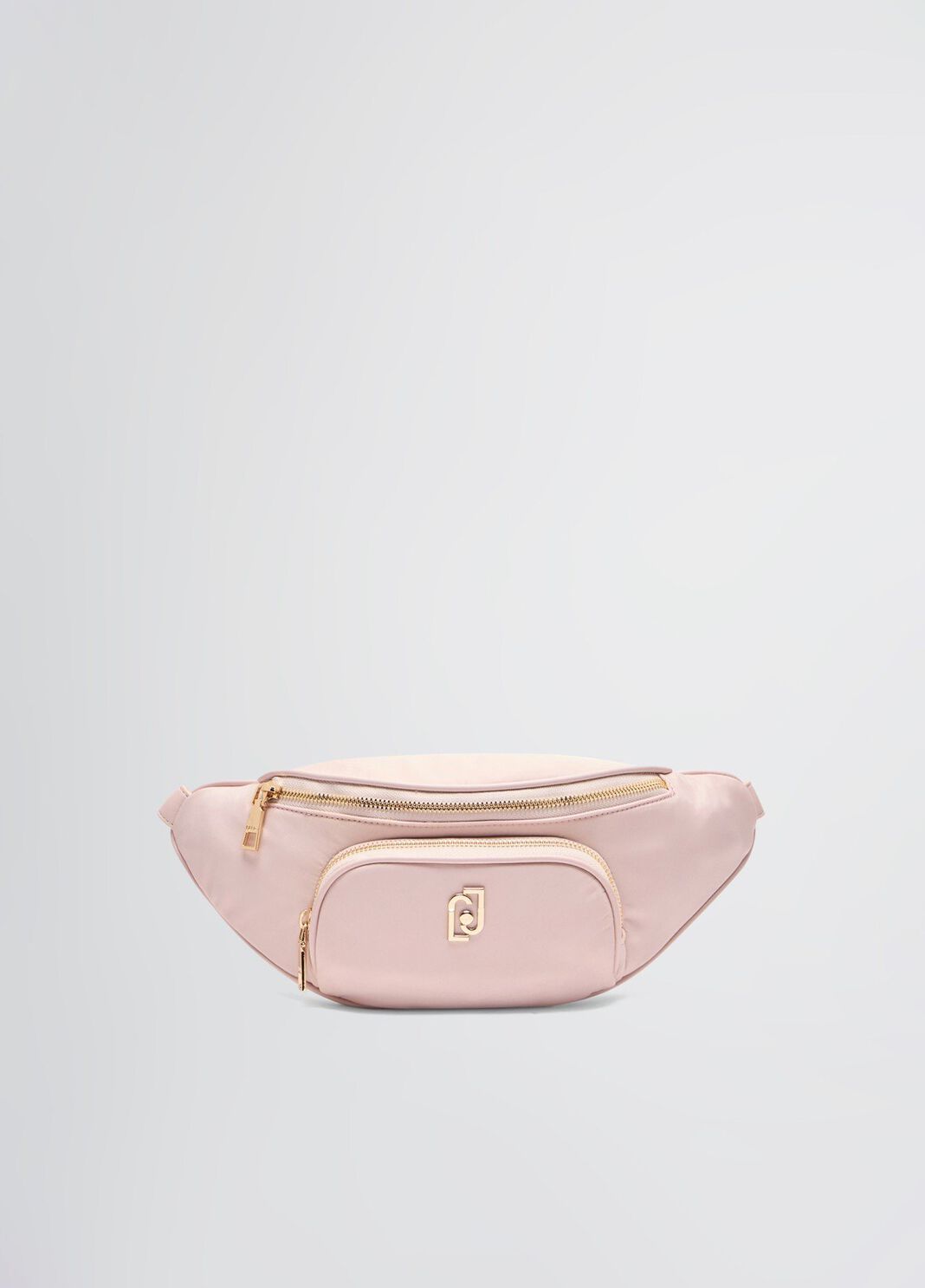 Nylon pouch bag with charm powder pink Liu Jo - large image number 0
