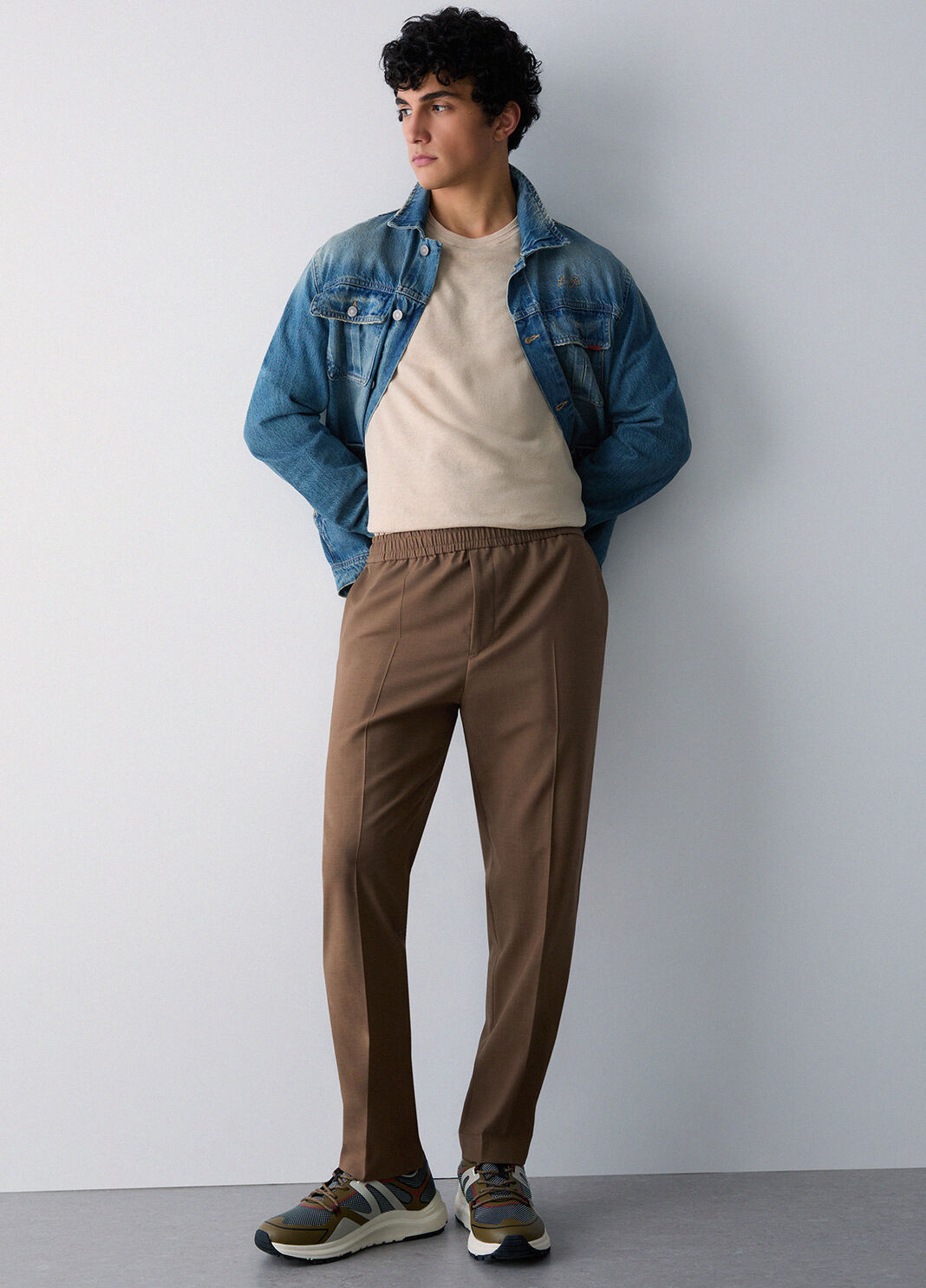 Wool blend joggers ginger Liu Jo - large image number 2